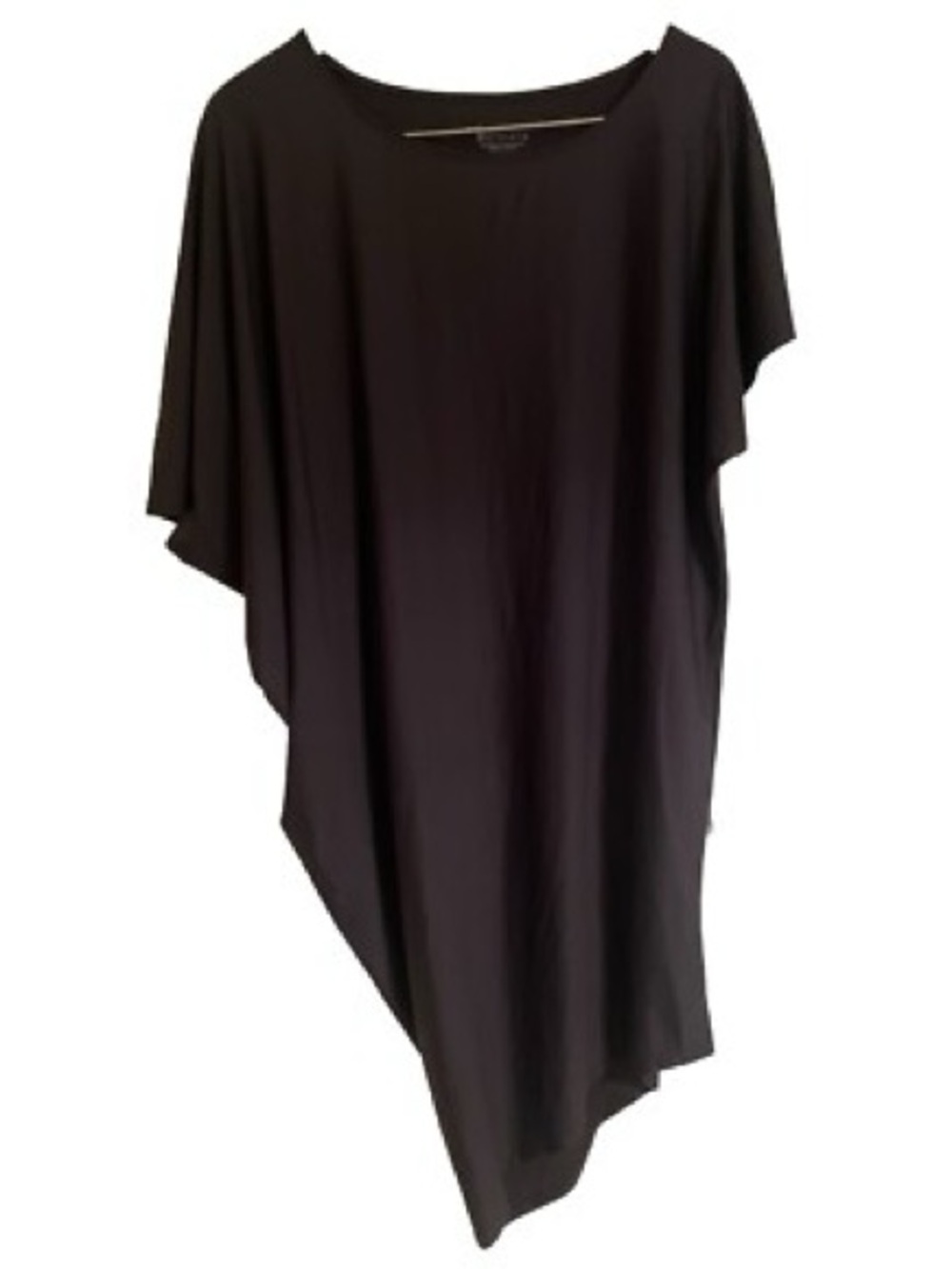 Athleta Sunlover Hilo UPF Asymmetrical Dress- Black- Size Medium